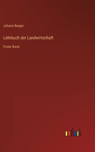 Cover image for Lehrbuch der Landwirtschaft