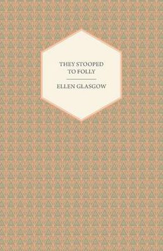 Cover image for They Stooped to Folly