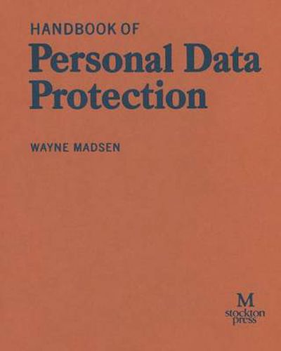 Cover image for Handbook of Personal Data Protection