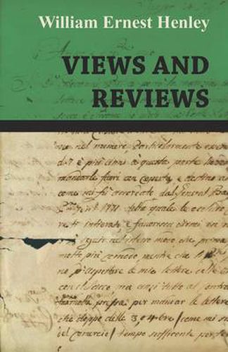 Cover image for Views and Reviews