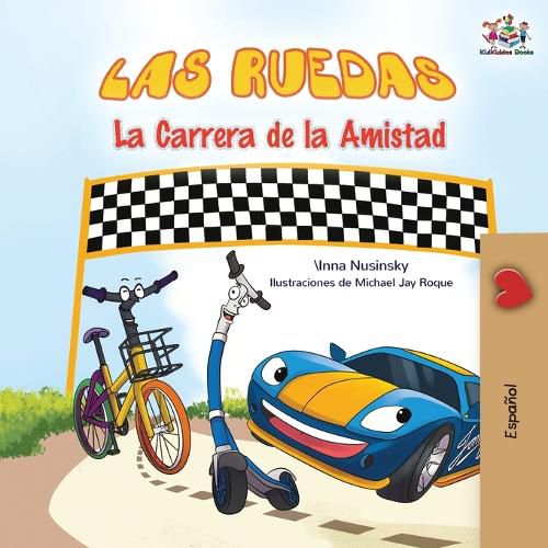 Cover image for The Wheels The Friendship Race (Spanish children's book)