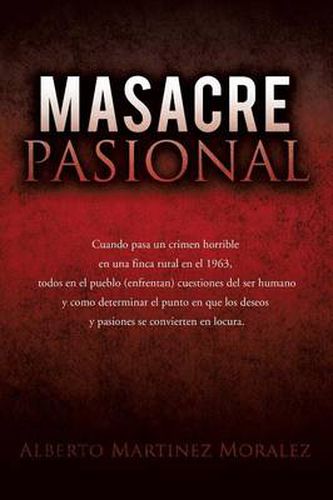 Cover image for Masacre Pasional