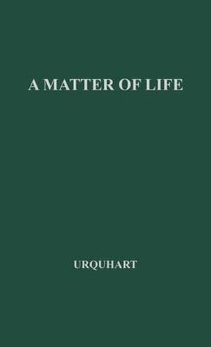 Cover image for A Matter of Life