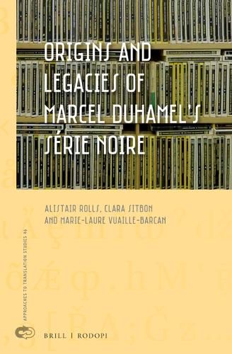 Cover image for Origins and Legacies of Marcel Duhamel's Serie Noire