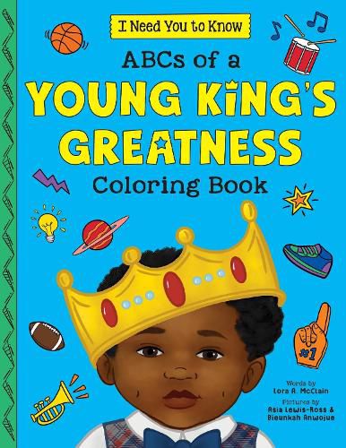 ABC's of a Young King's Greatness Coloring Book
