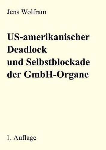 Cover image for US-amerikanischer Deadlock und Selbstblockade der