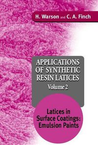 Cover image for Applications of Synthetic Resin Latices