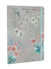 Cover image for Flowers & Birds Blossom A5 Notebook