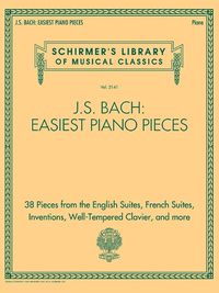 Cover image for J.S. Bach: Easiest Piano Pieces