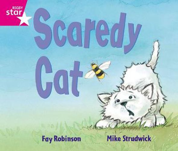 Cover image for Rigby Star Guided Reception: Pink Level: Scaredy Cat Pupil Book (single)