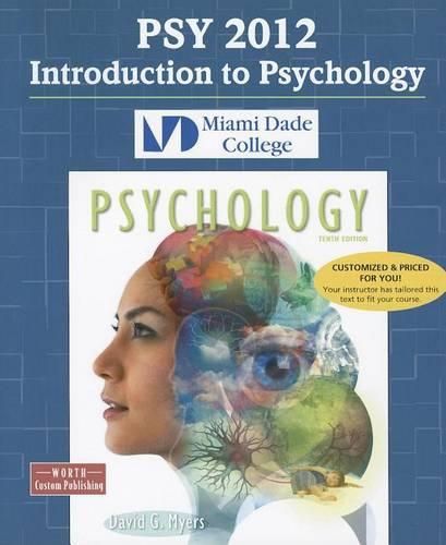 Cover image for Custom Miami Dade Psychology 10e