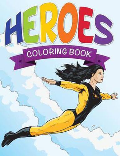 Cover image for Heroes Coloring Book