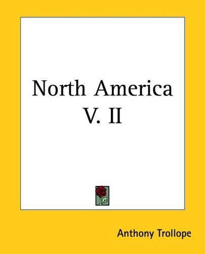 Cover image for North America V. II