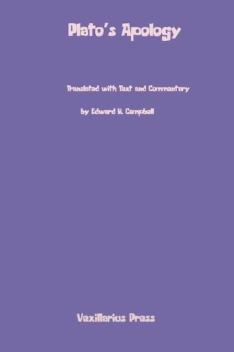 Cover image for Plato's Apology