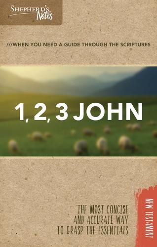 Cover image for Shepherd's Notes: 1, 2, 3 John