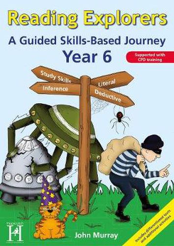 Cover image for Reading Explorers Year 6: A Guided Skills-Based Journey