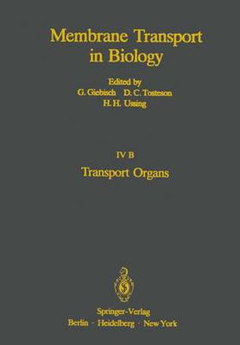 Cover image for Transport Organs: Parts A and B