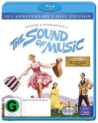 Cover image for Sound Of Music 50th Anniversary Blu Ray Dvd
