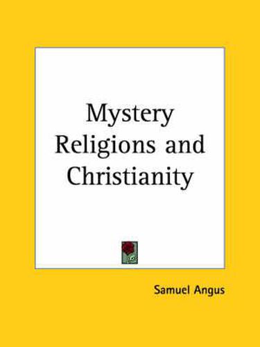 Cover image for Mystery Religions