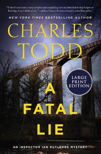 Cover image for A Fatal Lie [Large Print]