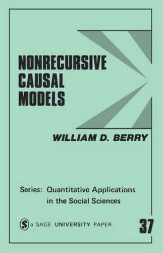 Cover image for Nonrecursive Causal Models