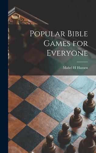 Cover image for Popular Bible Games for Everyone