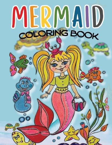 Cover image for Mermaid Coloring Book