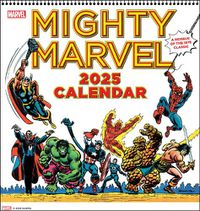 Cover image for Mighty Marvel 2025 Wall Calendar