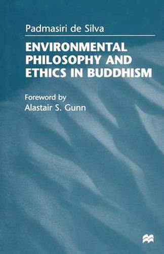 Cover image for Environmental Philosophy and Ethics in Buddhism