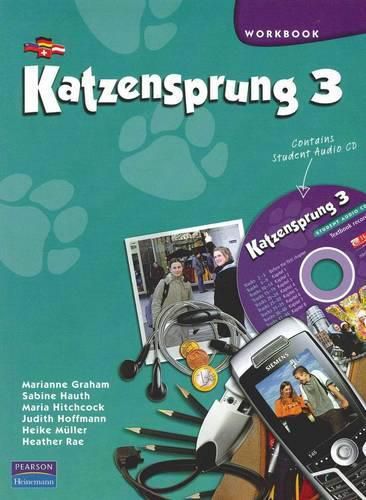 Katzensprung 3 Workbook and Audio CD