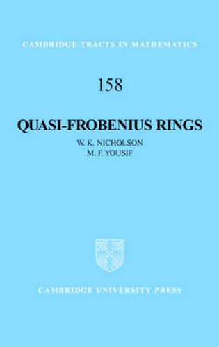 Quasi-Frobenius Rings