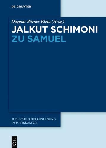 Cover image for Jalkut Schimoni Zu Samuel