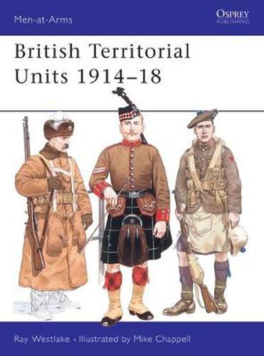 Cover image for British Territorial Units 1914-18