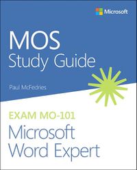 Cover image for MOS Study Guide for Microsoft Word Expert Exam MO-101