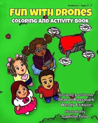 Cover image for Fun With Drones: Coloring And Activity Book