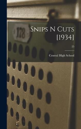 Cover image for Snips N Cuts [1934]; 25