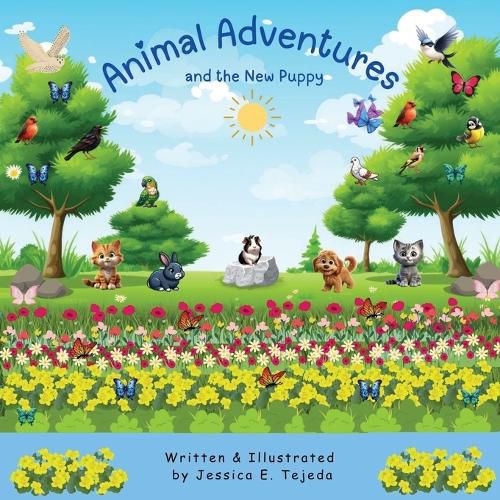 Cover image for Animal Adventures and the New puppy