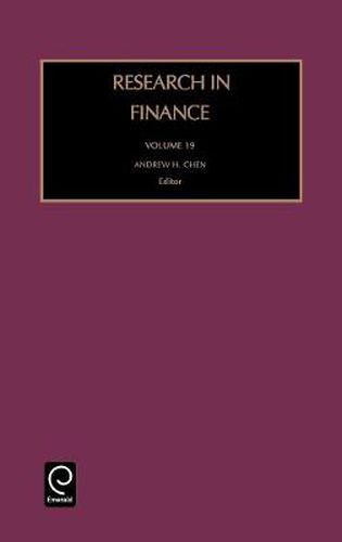Cover image for Research in Finance