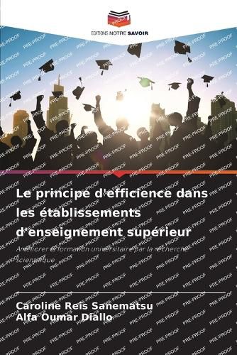 Cover image for Le principe d'efficience dans les etablissements d'enseignement superieur