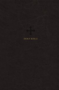 Cover image for NRSV, Catholic Bible, Standard Personal Size, Leathersoft, Black, Comfort Print: Holy Bible