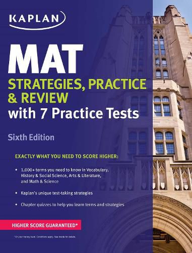 Cover image for MAT Strategies, Practice & Review