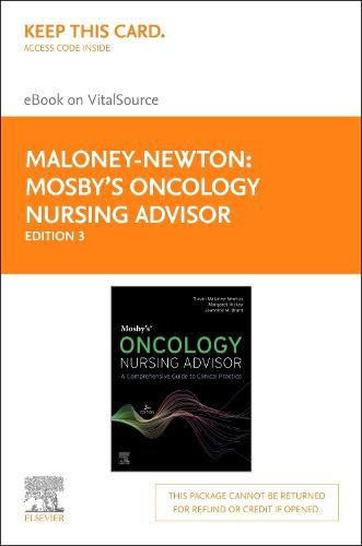 Cover image for Mosby's Oncology Nursing Advisor - Elsevier E-Book on Vitalsource (Retail Access Card)