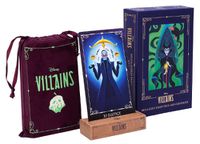 Cover image for Mega-Sized Tarot: Disney Villains Tarot Deck and Guidebook