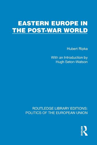 Cover image for Eastern Europe in the Post-War World