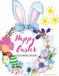 Cover image for Happy Easter Coloring Book for Kids