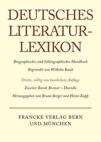 Cover image for Deutsches Literatur-Lexikon, Band 2, Bremer - Davidis