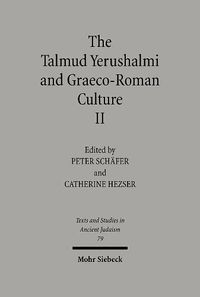 Cover image for The Talmud Yerushalmi and Graeco-Roman Culture II