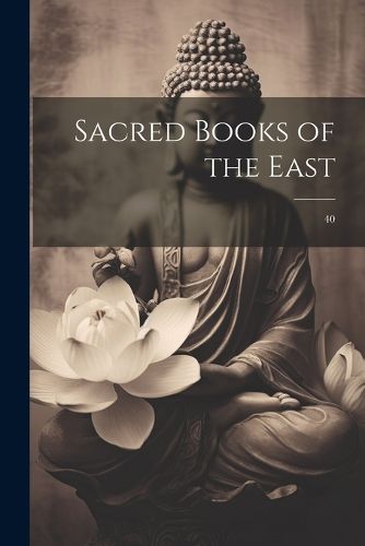 Cover image for Sacred Books of the East