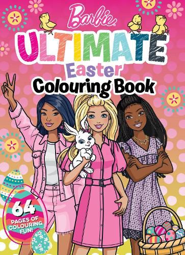 Cover image for Barbie: Ultimate Easter Colouring Book (Mattel)