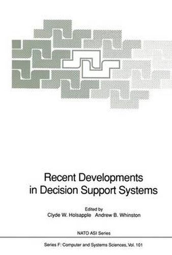 Cover image for Recent Developments in Decision Support Systems